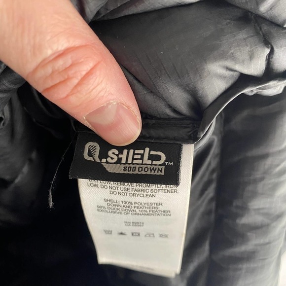 Women's Mountain Hardwear Marblemount Down Feather Black Parka with Hood-Medium - Picture 6 of 10